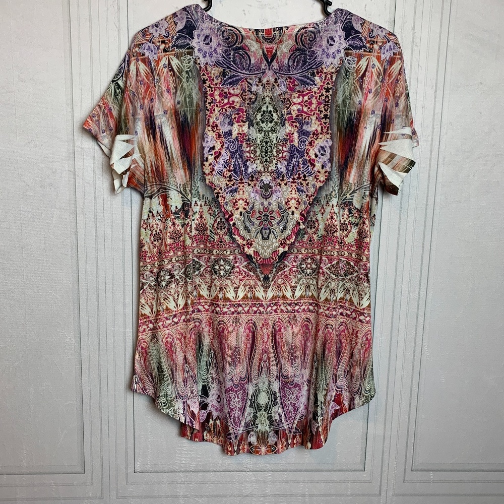 World Unity Colorful Studded Blouse - Picture 6 of 10